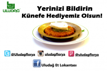 Yerini Bildirene Künefe Hediye